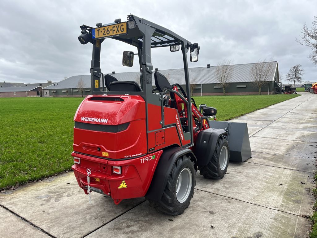 Weidemann 1190E elektrische minishovel