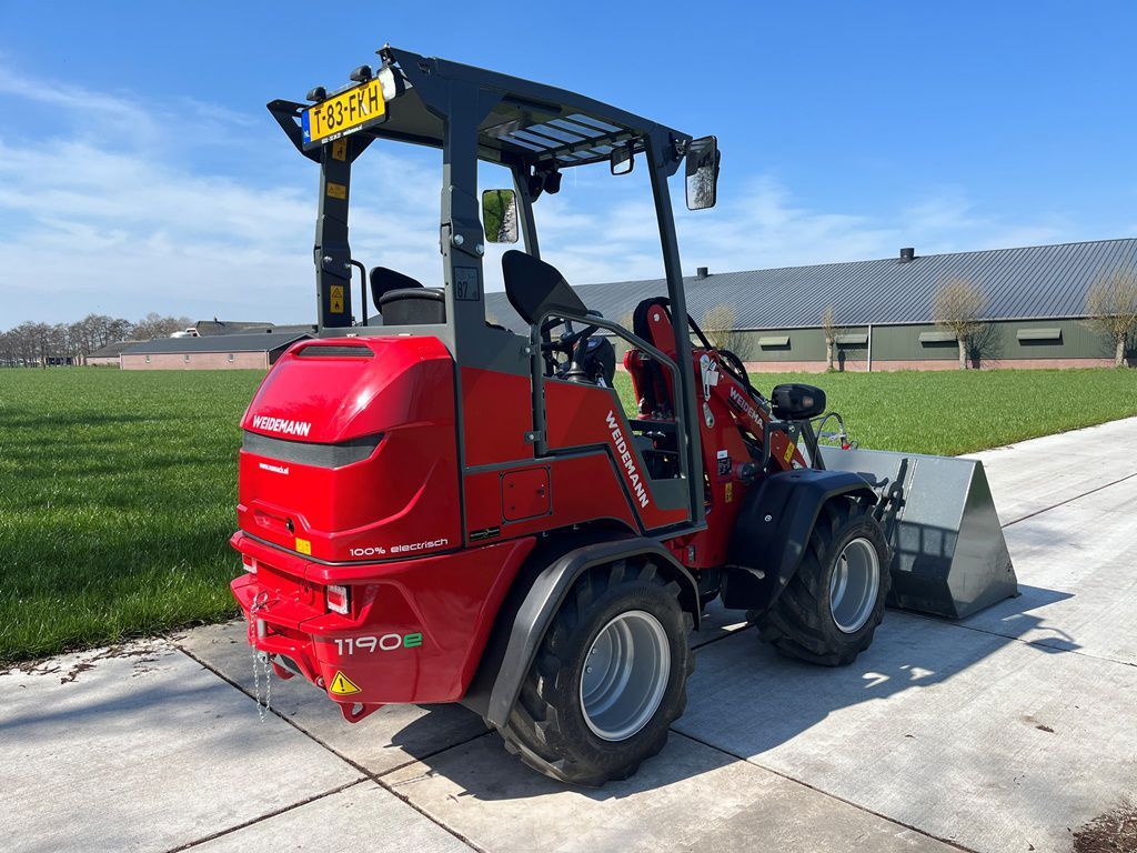 Weidemann 1190E elektrische minishovel