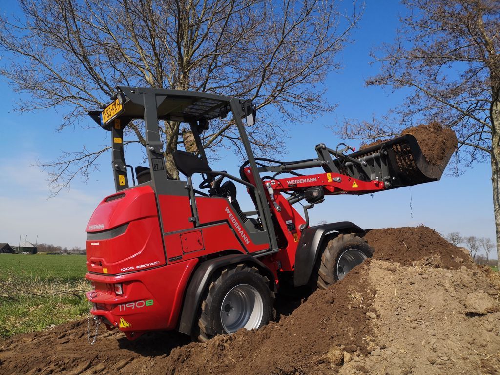 Weidemann 1190E elektrische minishovel