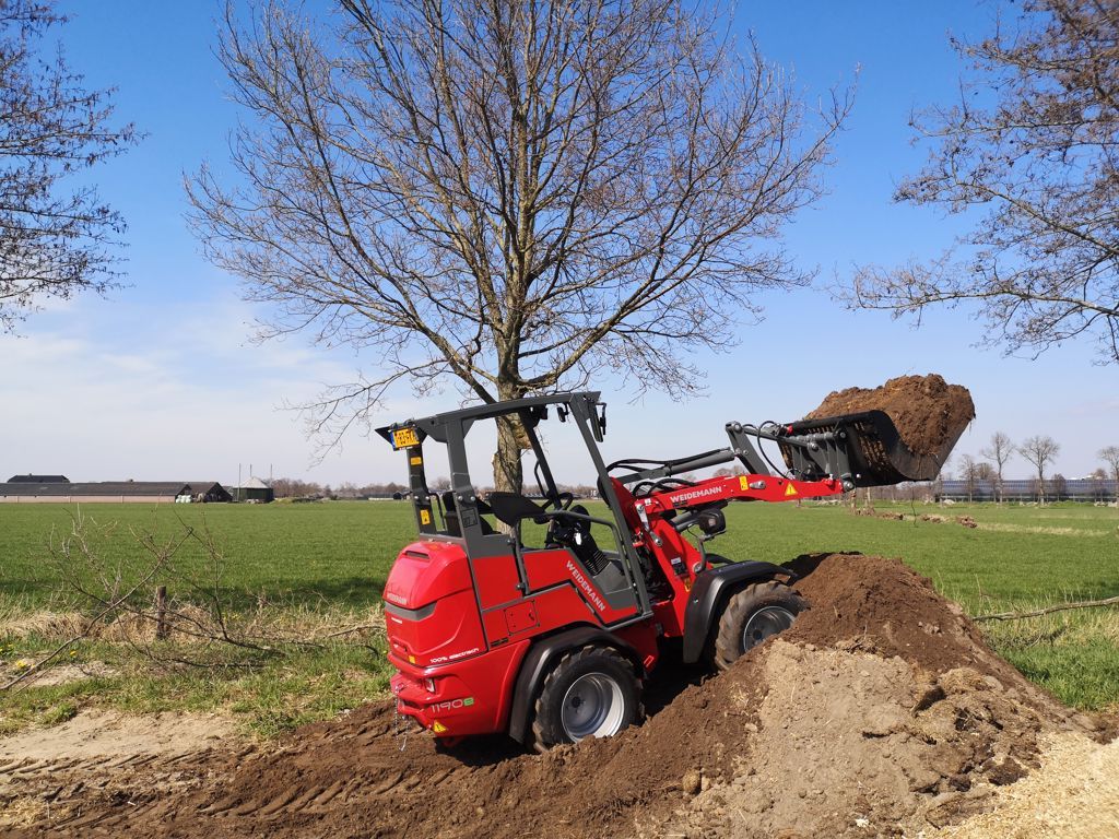 Weidemann 1190E elektrische minishovel