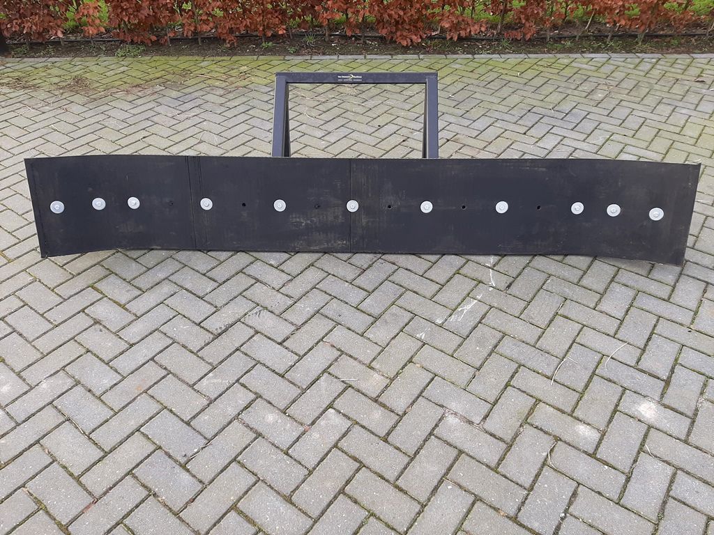 Weidemann Rubberschuif 2.6m