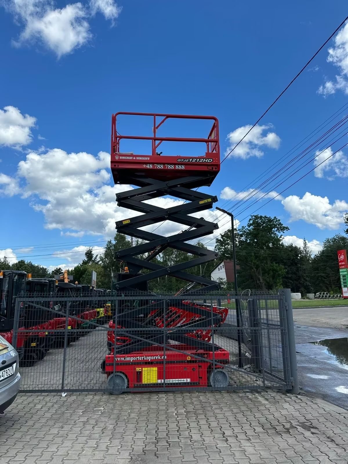 NEU Scherenbühne Scherenlift GTJZ0608HD Kingway 8M