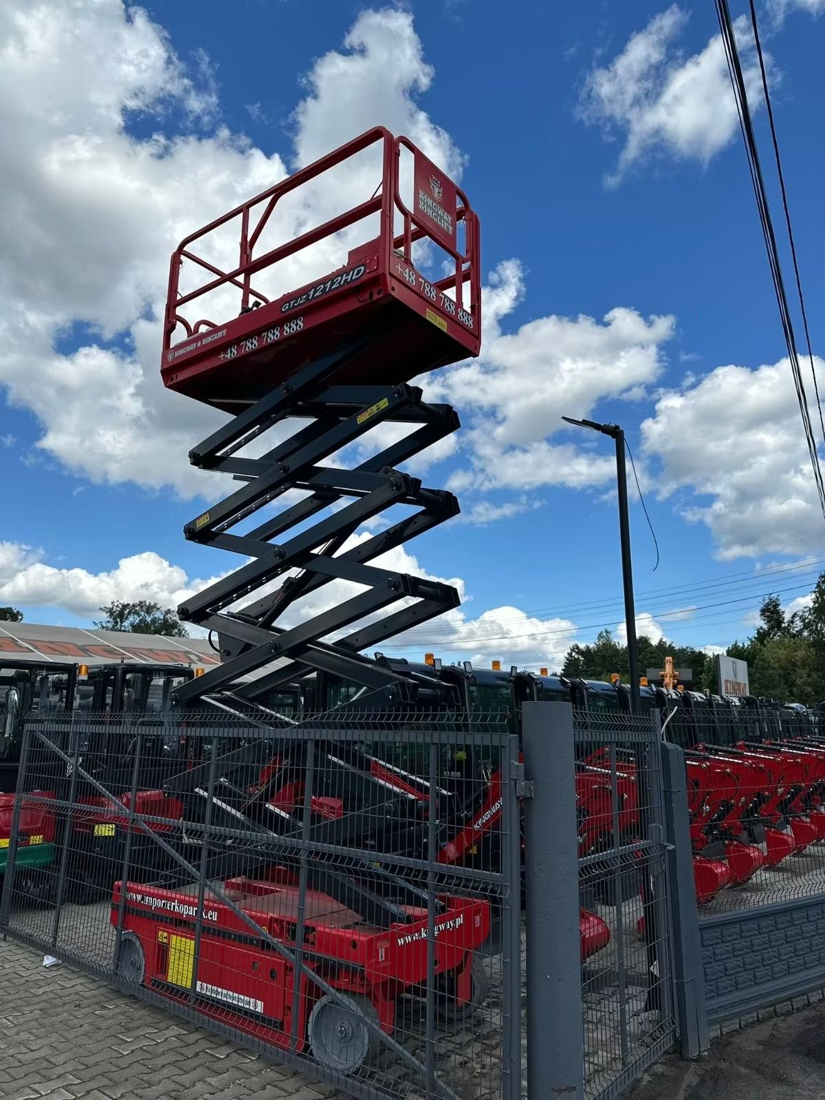 NEU Scherenbühne Scherenlift GTJZ0808HD Kingway 10M