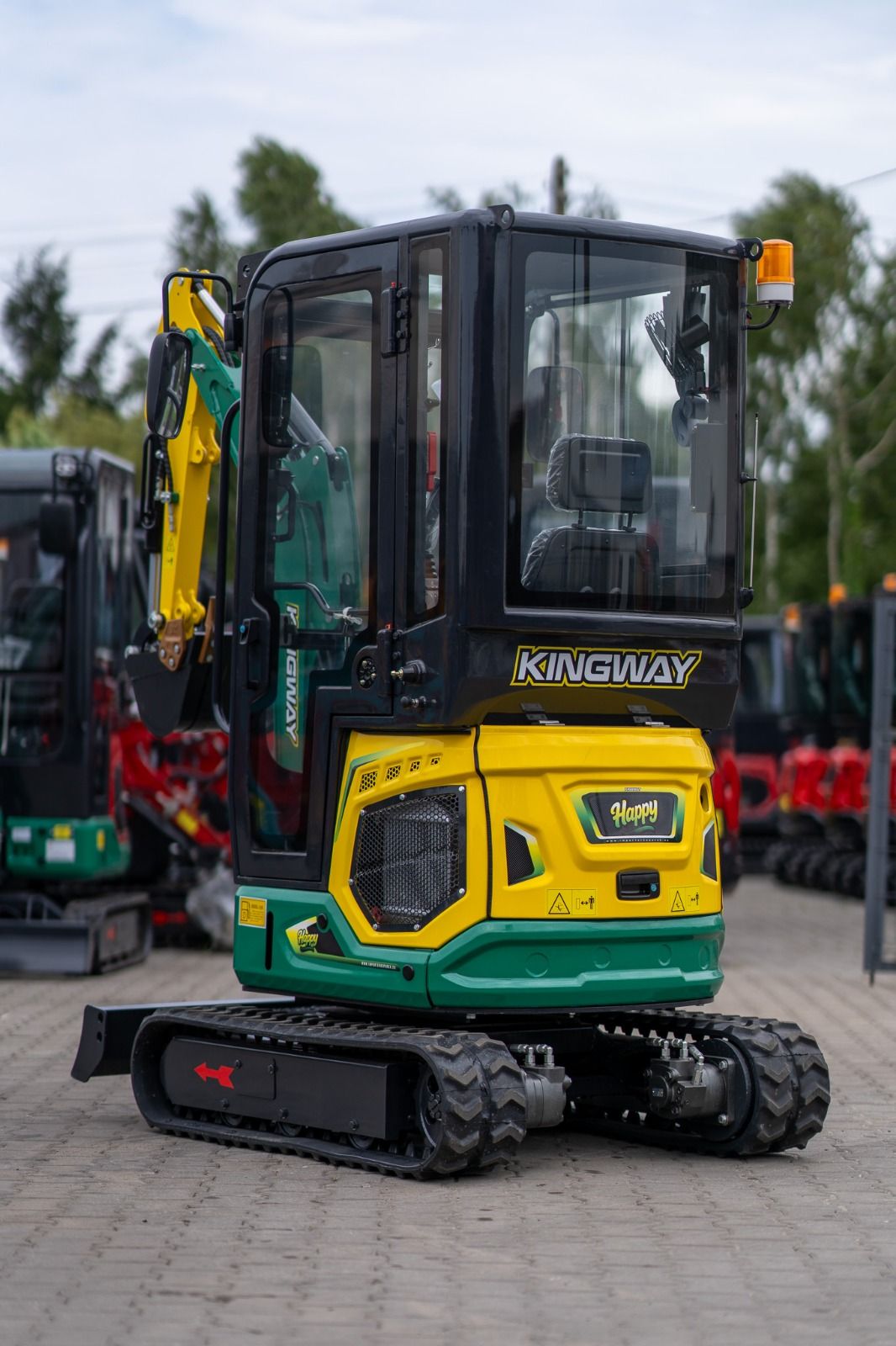 KINGWAY HAPPY minigraafmachine minigraver graafmachine joystick
