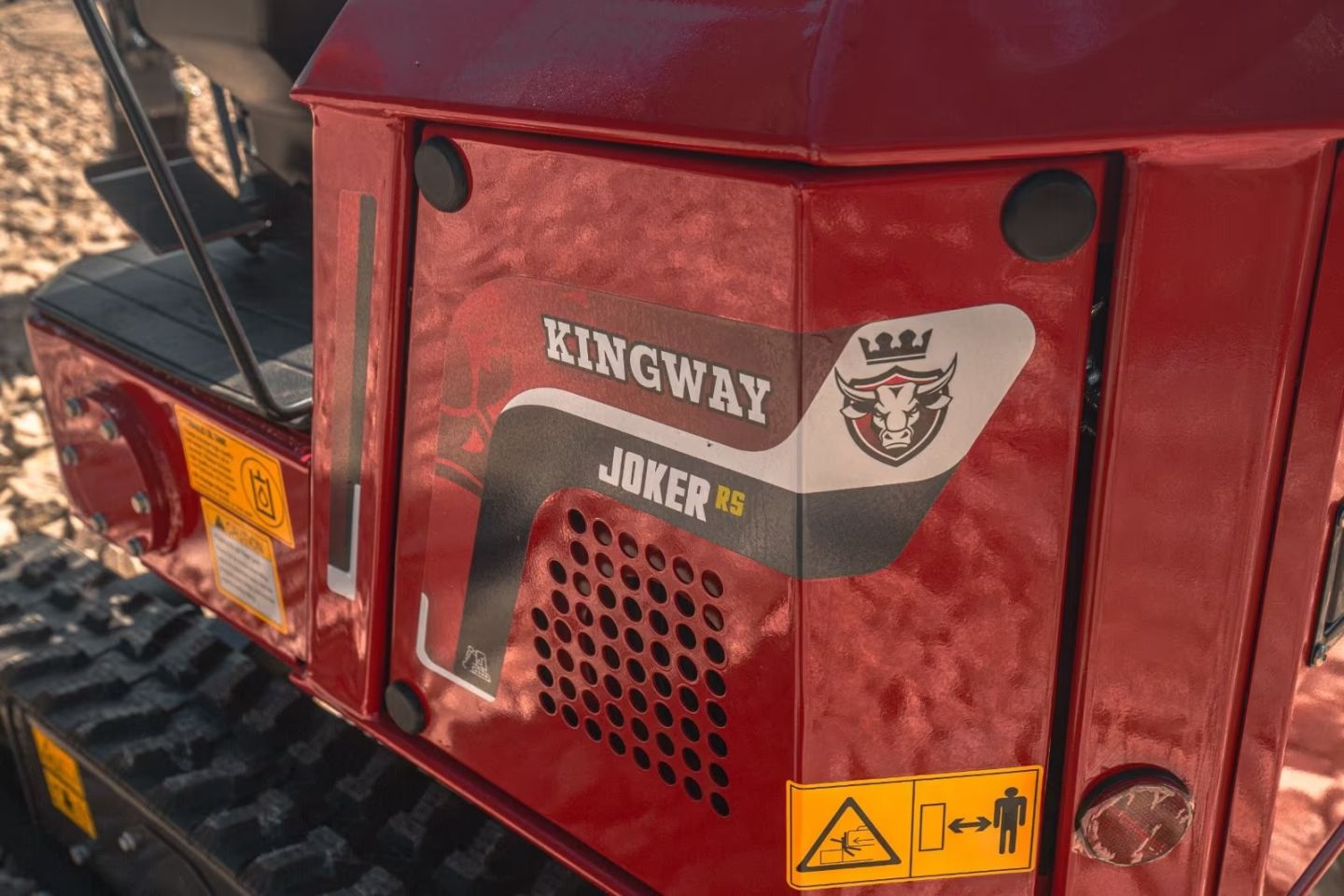 Minigraafmachine Minigraver Joker Zwenkarm Kingway GRATIS
