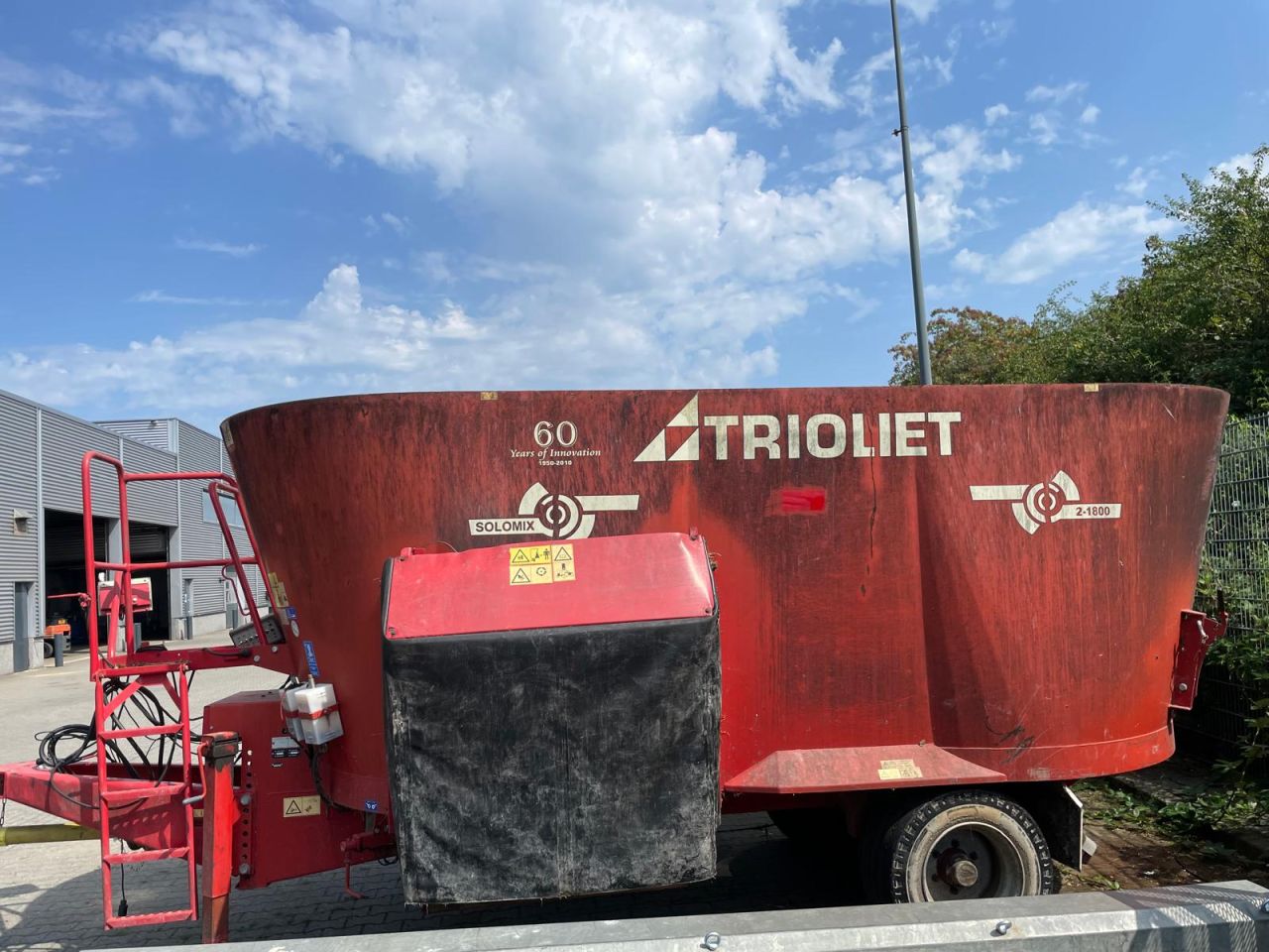 Trioliet SM2-18ZK / solomix 2-1800 voermengwagen