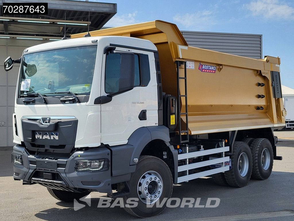 MAN TGS 33.480 6X4 NEW! 20m3 Tipper Steelsuspension Big-Axle Automatic Euro 6