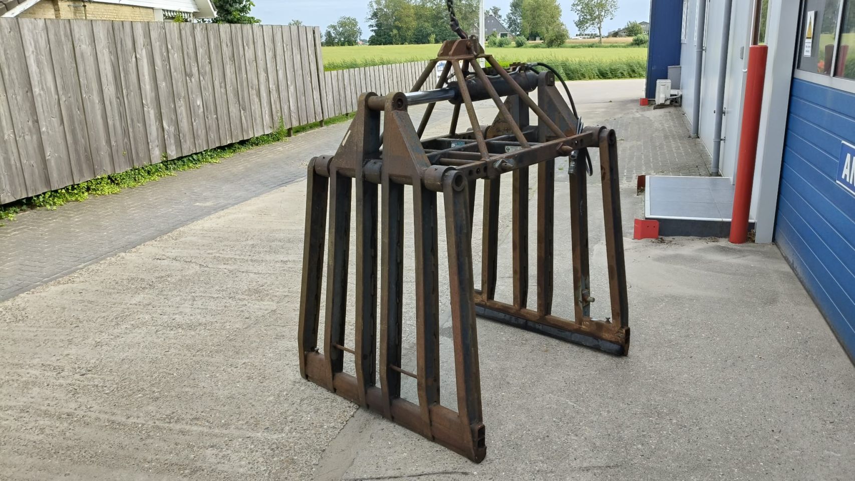 Stenenklem gebruikt