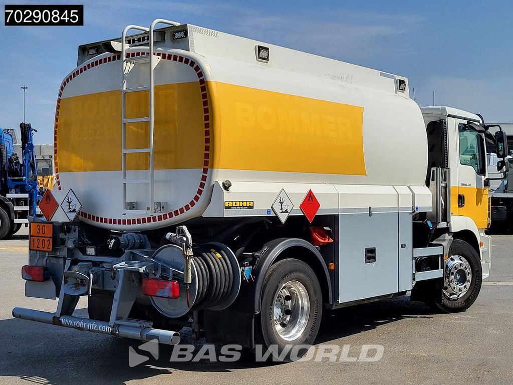 MAN TGM 18.340 4X2 Rohr Fuel tanker 15100 liter Automatic Euro 6