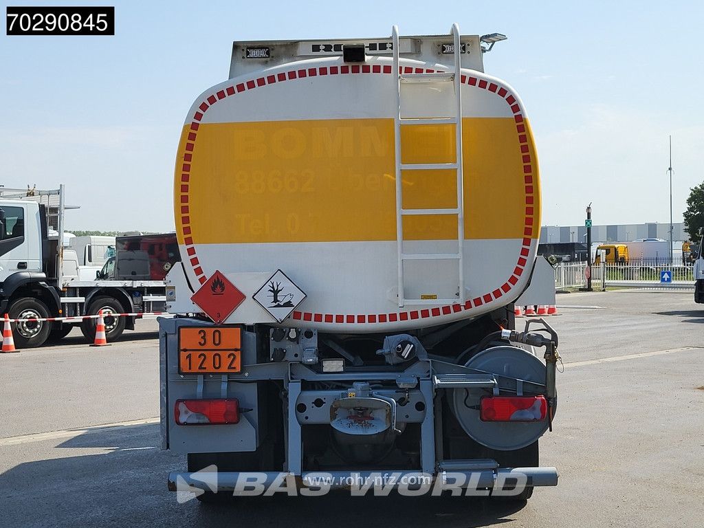 MAN TGM 18.340 4X2 Rohr Fuel tanker 15100 liter Automatic Euro 6