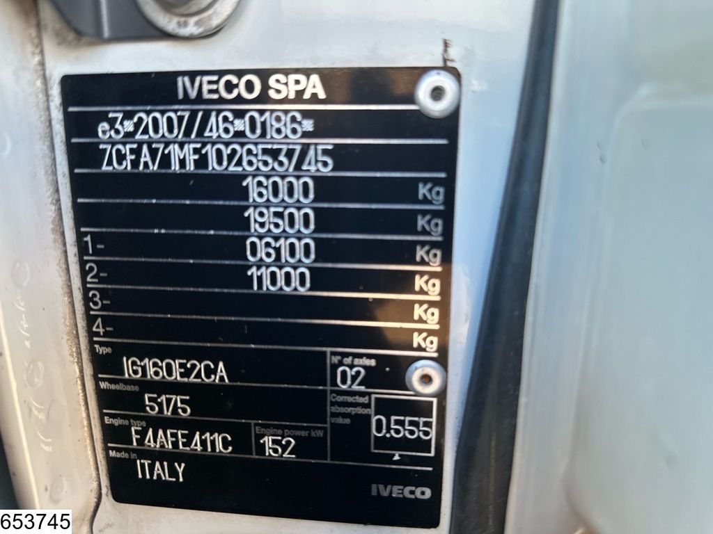 Iveco 160E21 EURO 6, Dhollandia