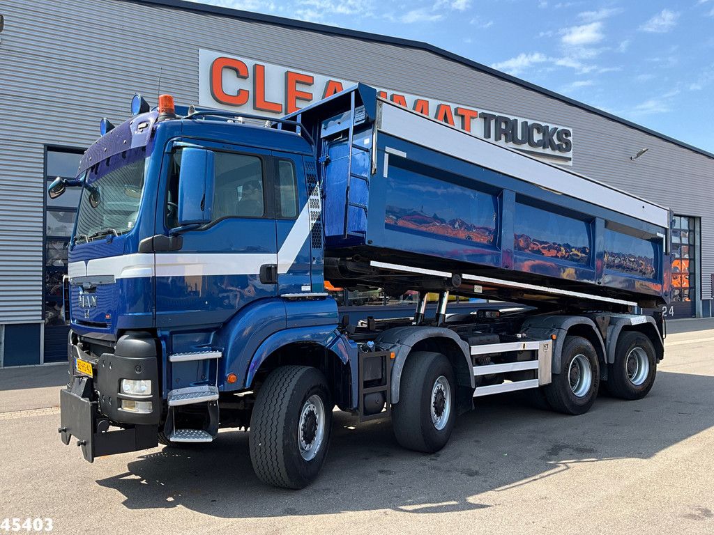 MAN TGS 43.440 8x8 HTS 30 Ton containersysteem + Vossebelt 20m³ container