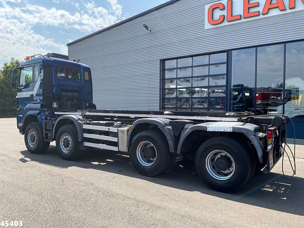 MAN TGS 43.440 8x8 HTS 30 Ton containersysteem + Vossebelt 20m³ container