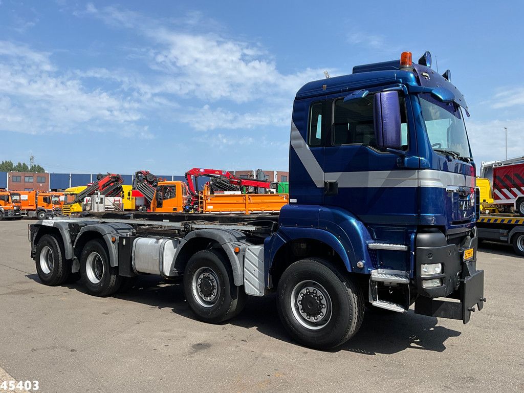 MAN TGS 43.440 8x8 HTS 30 Ton containersysteem + Vossebelt 20m³ container