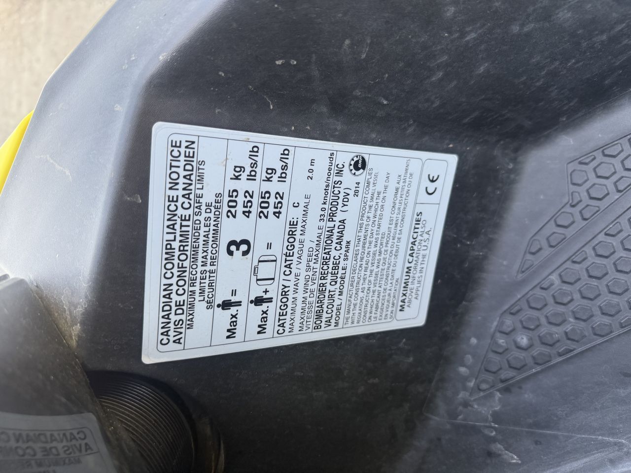 Seadoo Spark 3 up ibr + trailer