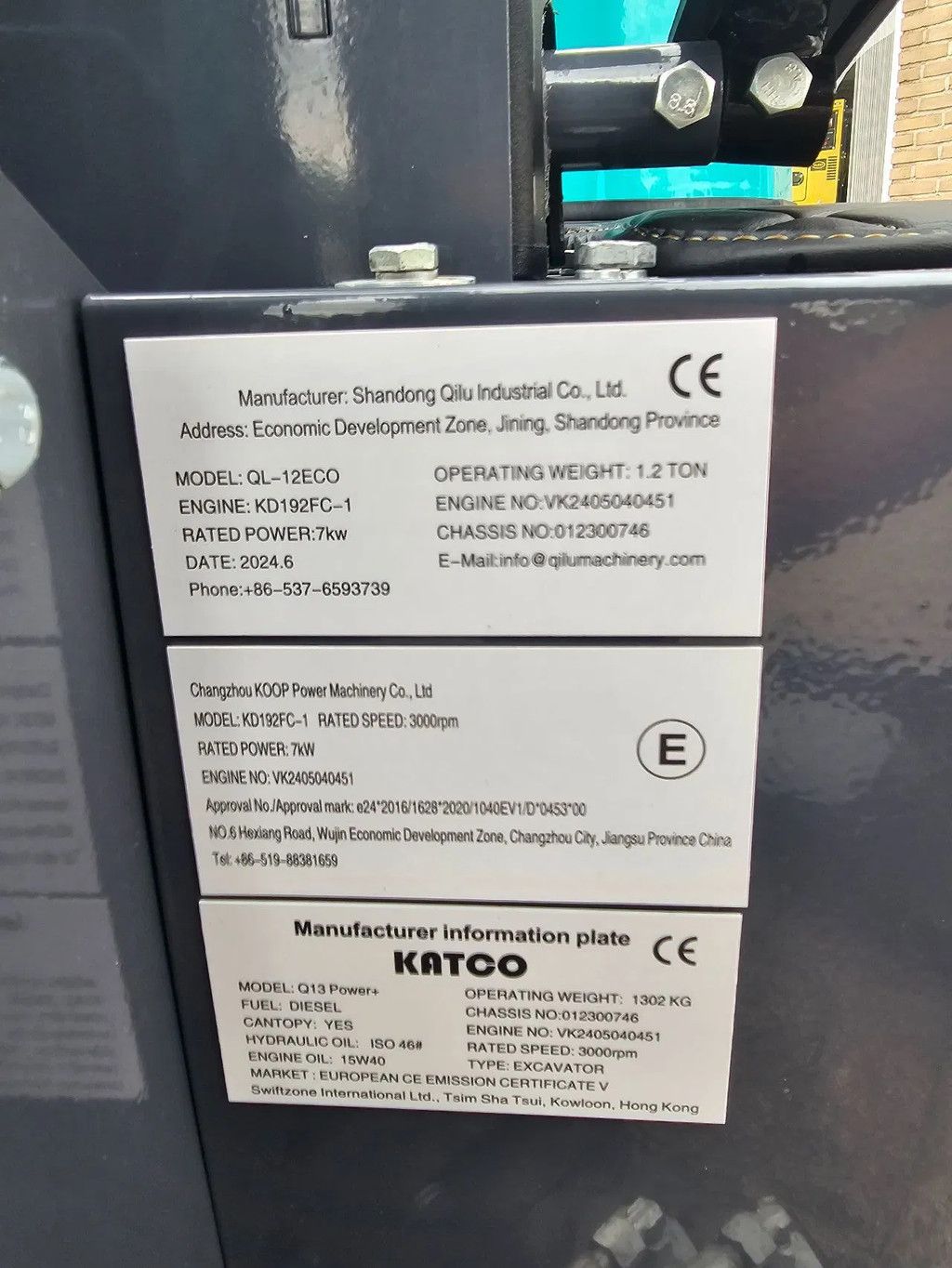 Kato Kobelco katco minigraver 1200 kg graafmachine