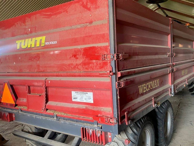WS 120 12 tons tipvogn med ekstra sider