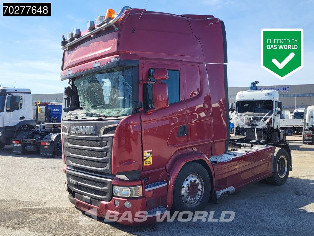 Scania R520 4X2 DAMAGED! Retarder Full-Air Standklima ACC Hydrauliek Euro 6