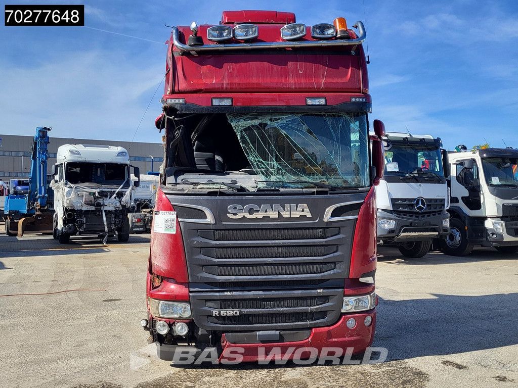 Scania R520 4X2 DAMAGED! Retarder Full-Air Standklima ACC Hydrauliek Euro 6