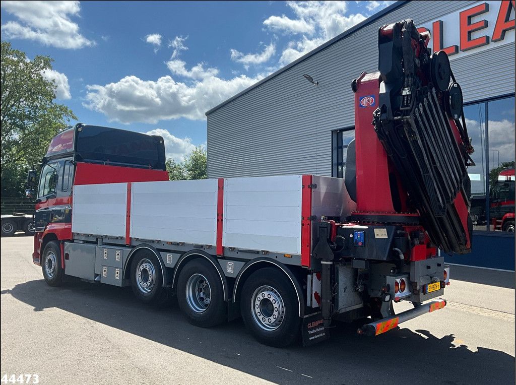 DAF FAQ CF 510 8x2 Euro 6 HMF 40 Tonmeter laadkraan + Fly-JIb