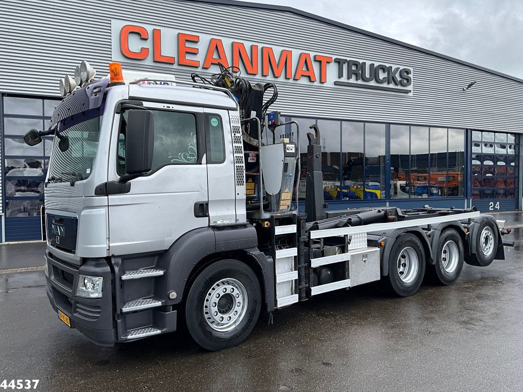 Man TGS 35.400 8x4 HMF 16 Tonmeter Z-kraan