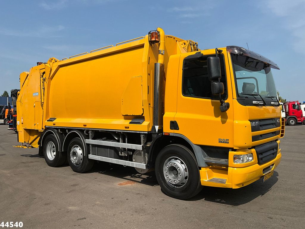 DAF FAG 75 CF 250 Euro 3 Geesink 20m³