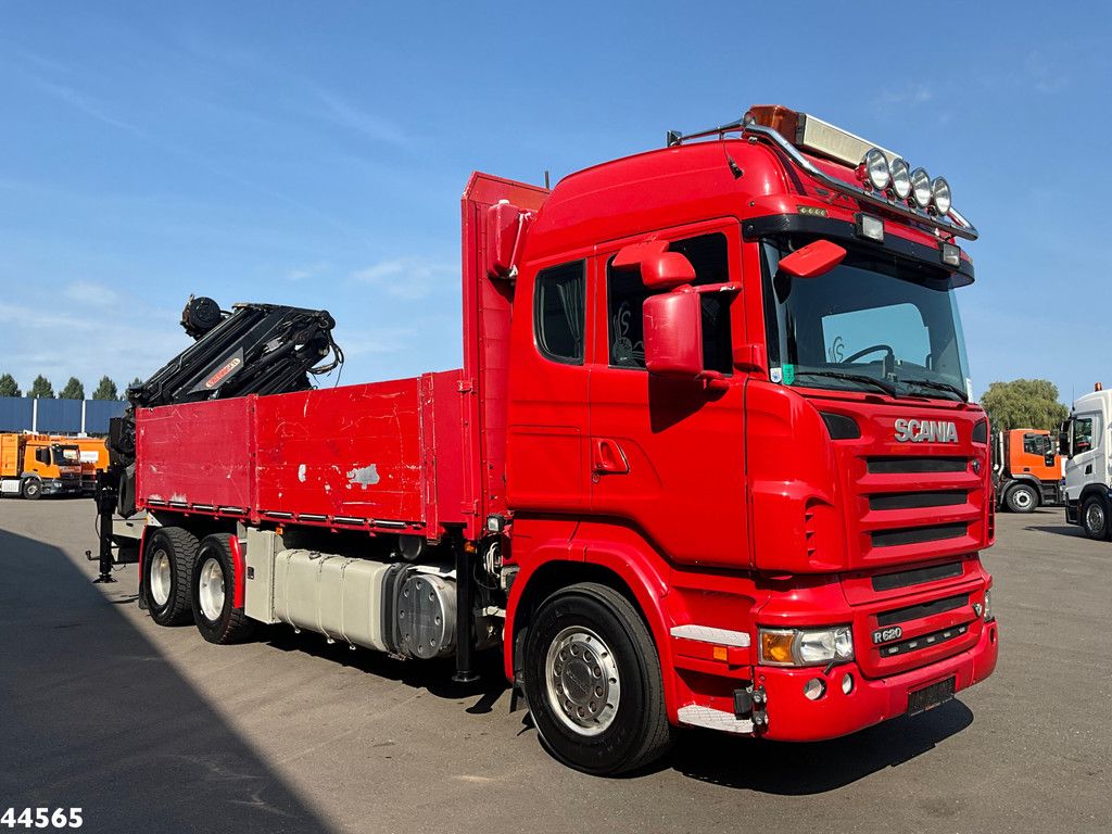 Scania R 620 V8 6x4 Palfinger 44 Tonmeter laadkraan + Fly-Jib