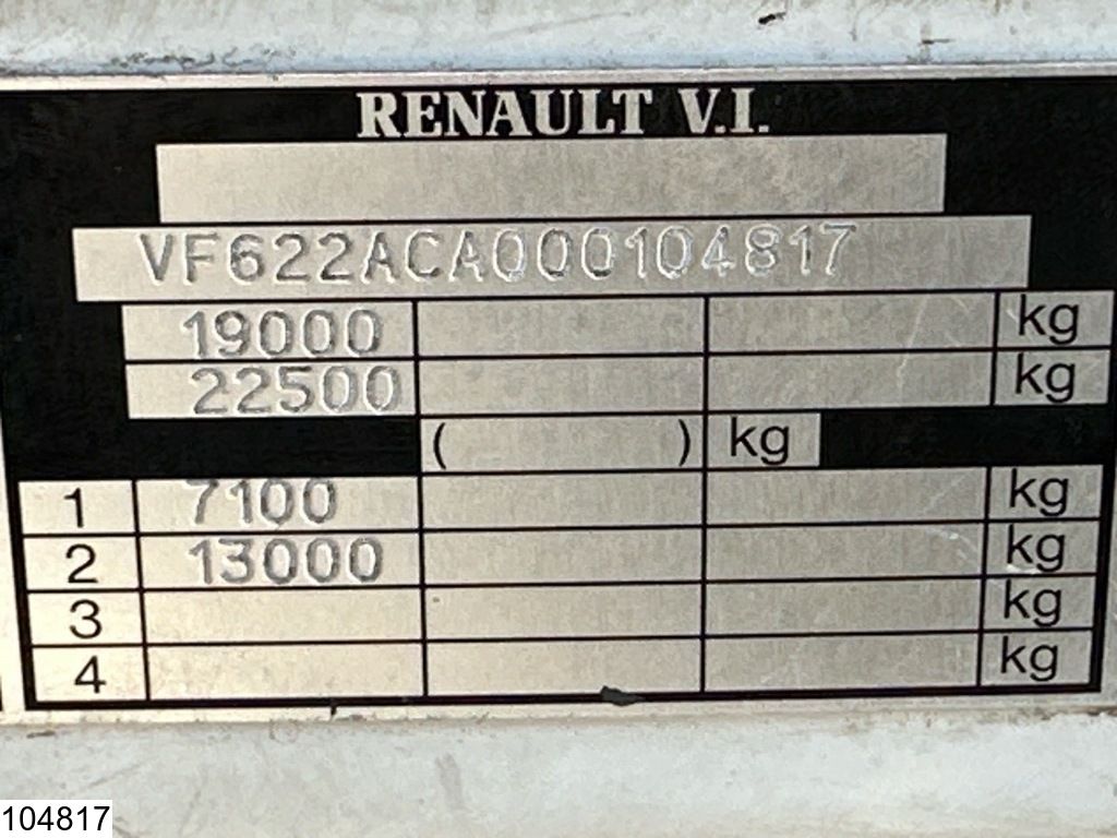 Renault Premium 270 Euro 3, Fuel, Manual, 13500 Liter, 4 Comp