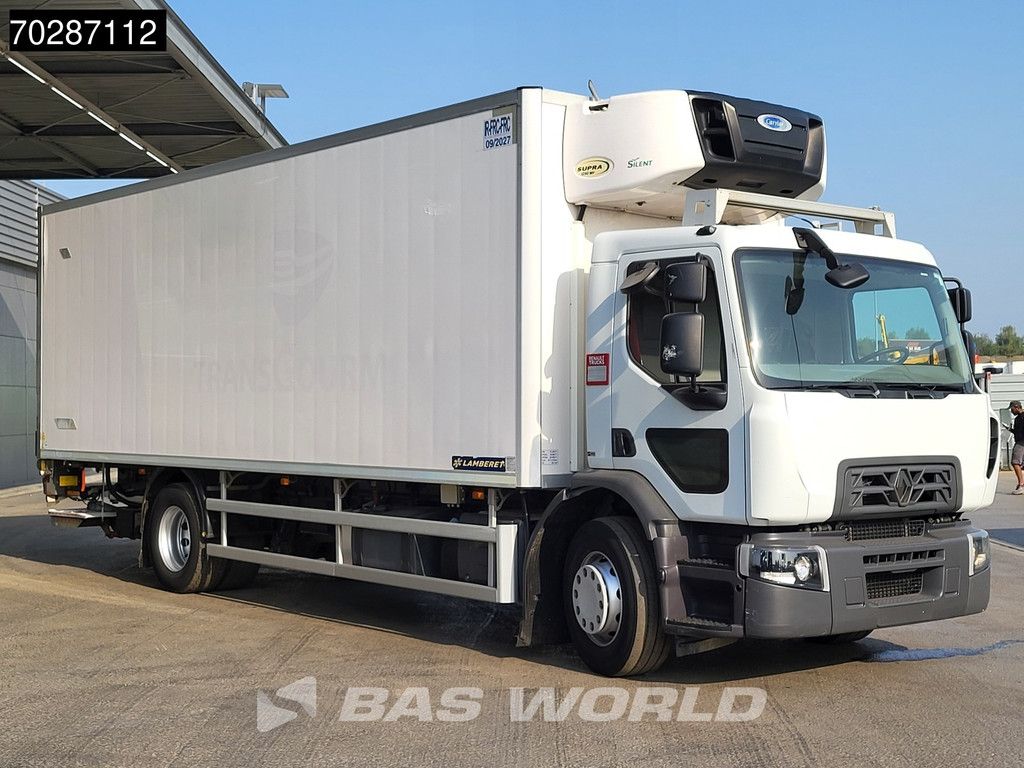 Renault D 280 4X2 19.5tonner Carrier Supra 1250 Mt Silent Lamberet Aufbau Tailgate Euro 6