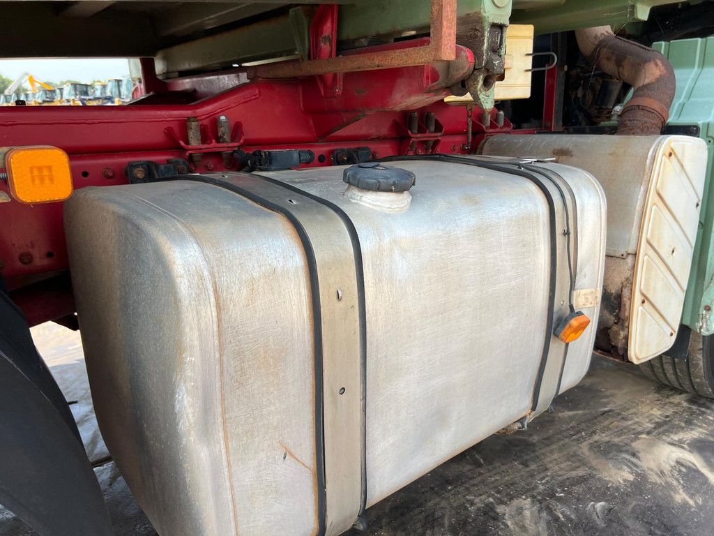 MAN TGA 26.480 tipper + HMF crane
