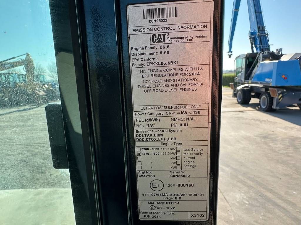 CAT 320 EL RR