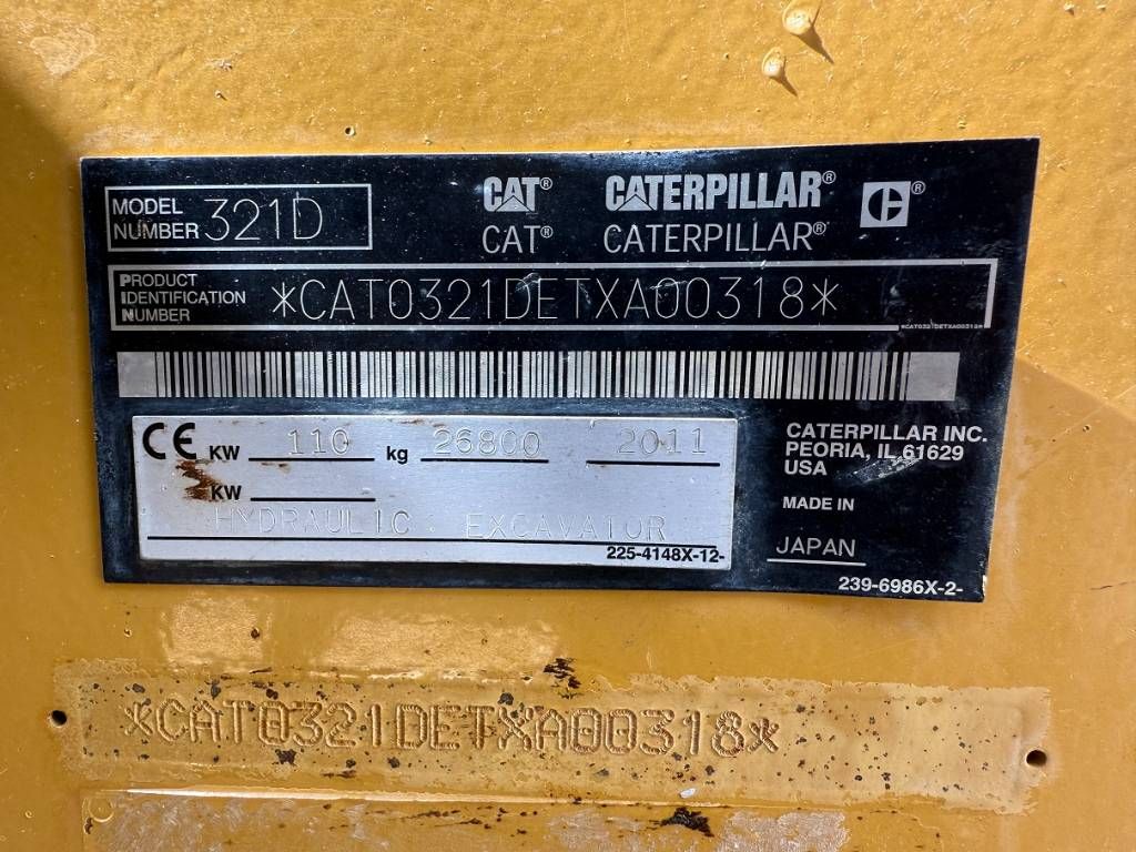 CAT 321 D LCR