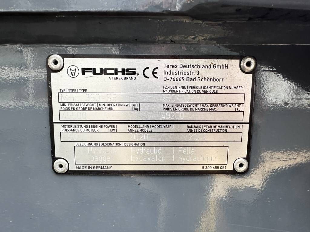 Fuchs MHL 360 F
