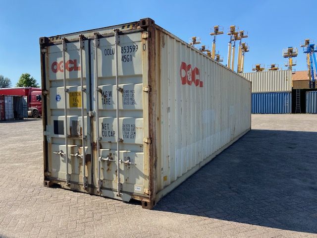 40ft high cube container gebruikt