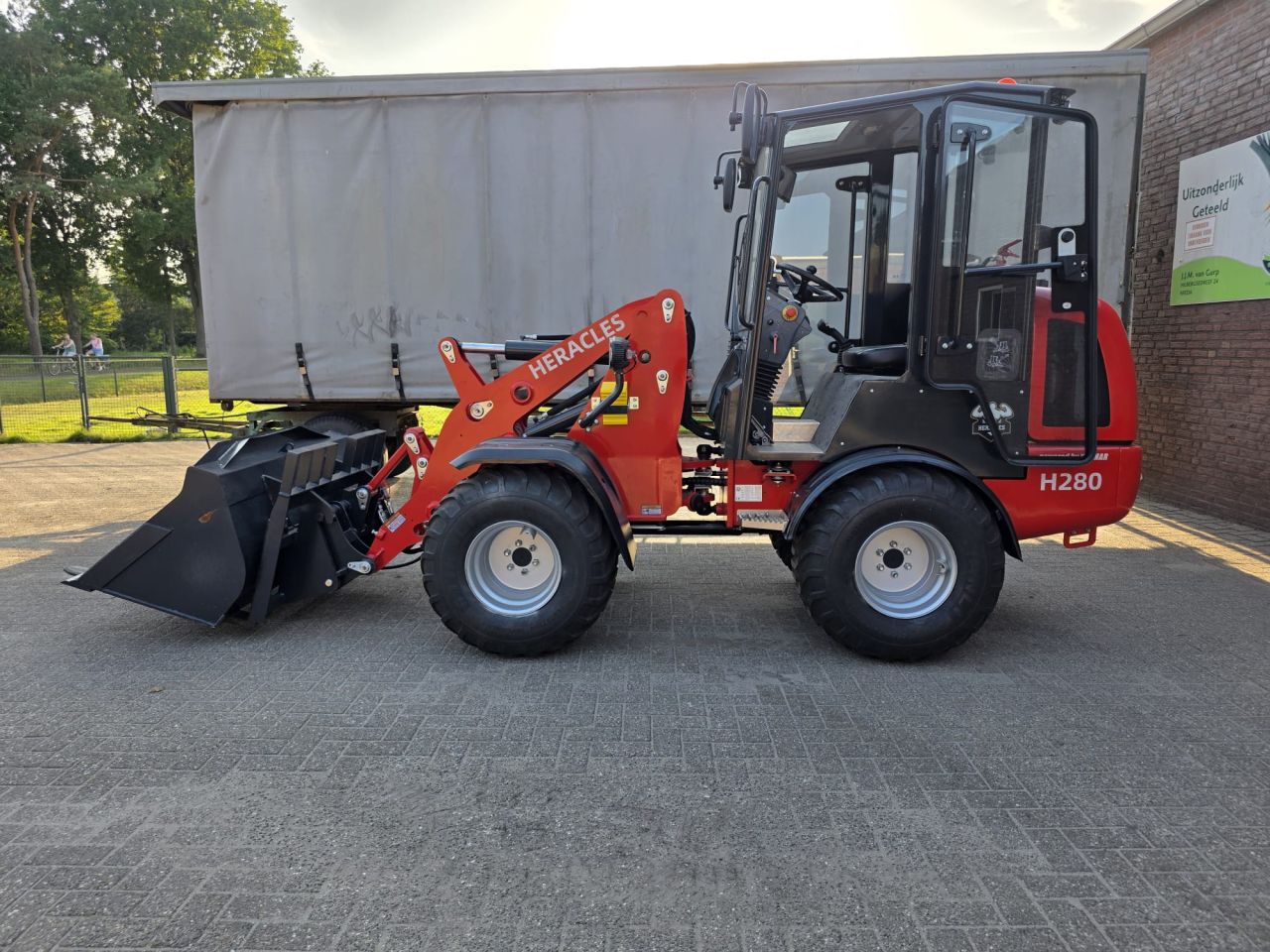 Heracles H280 Pro mini shovel NIEUW (2025)