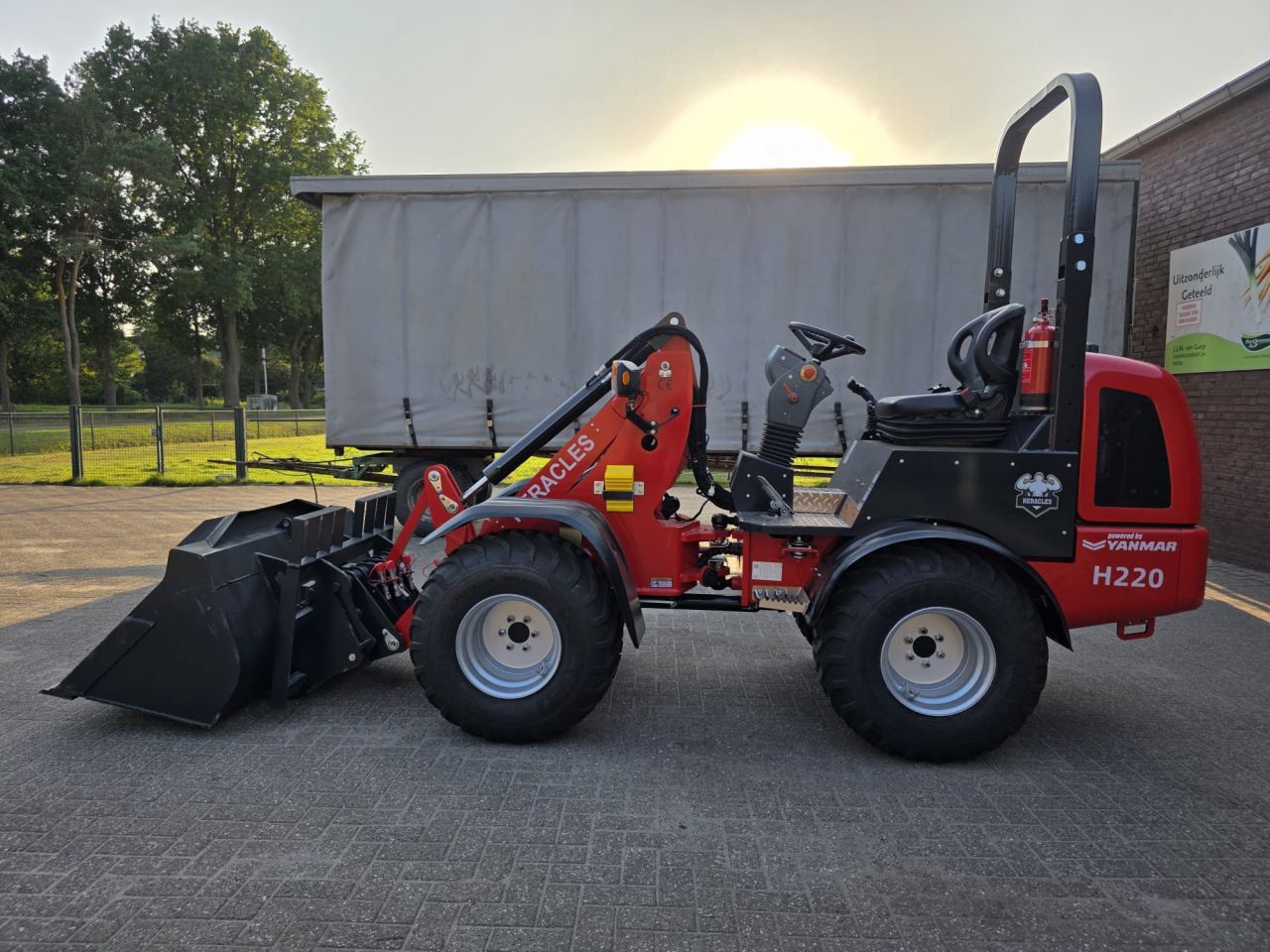 Heracles H220 Pro mini shovel NIEUW (2025)