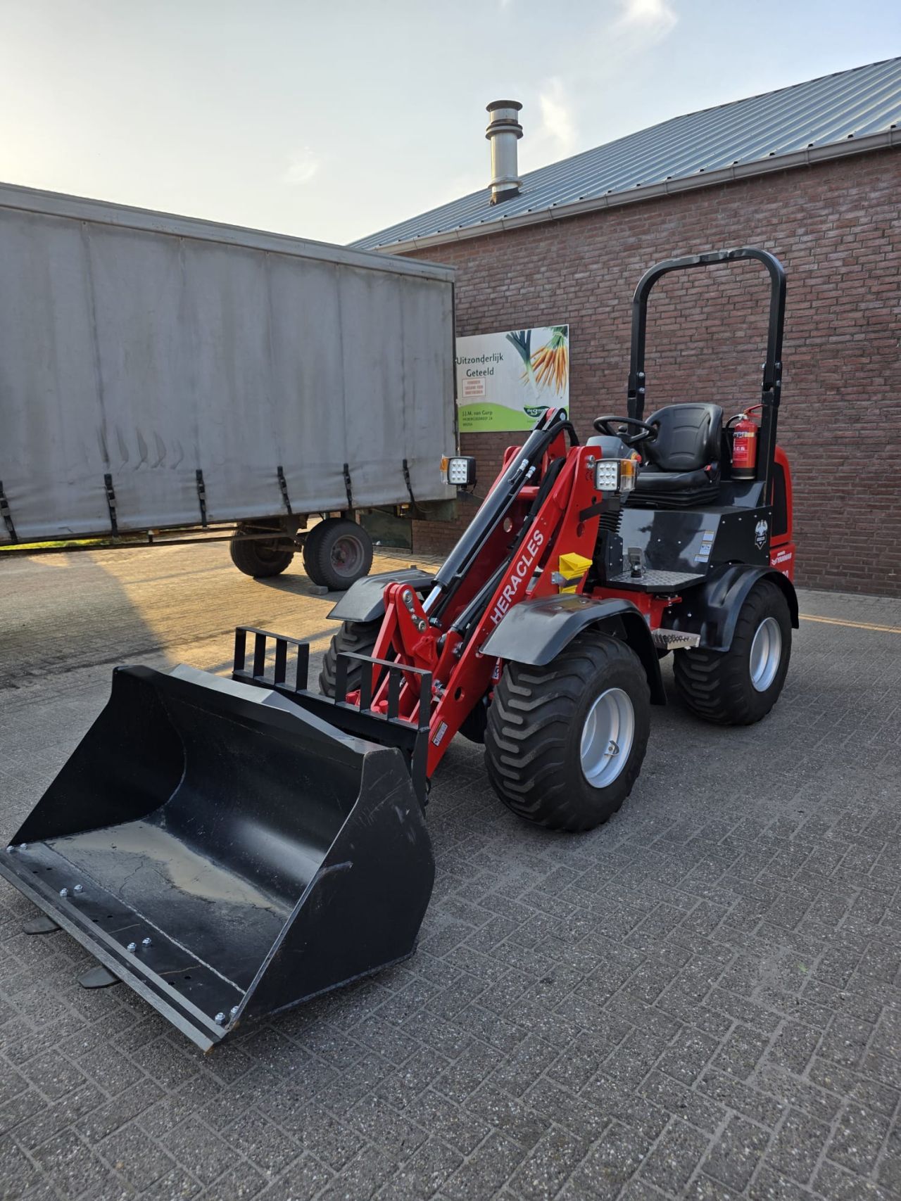 Heracles H220 Pro mini shovel NIEUW (2025)