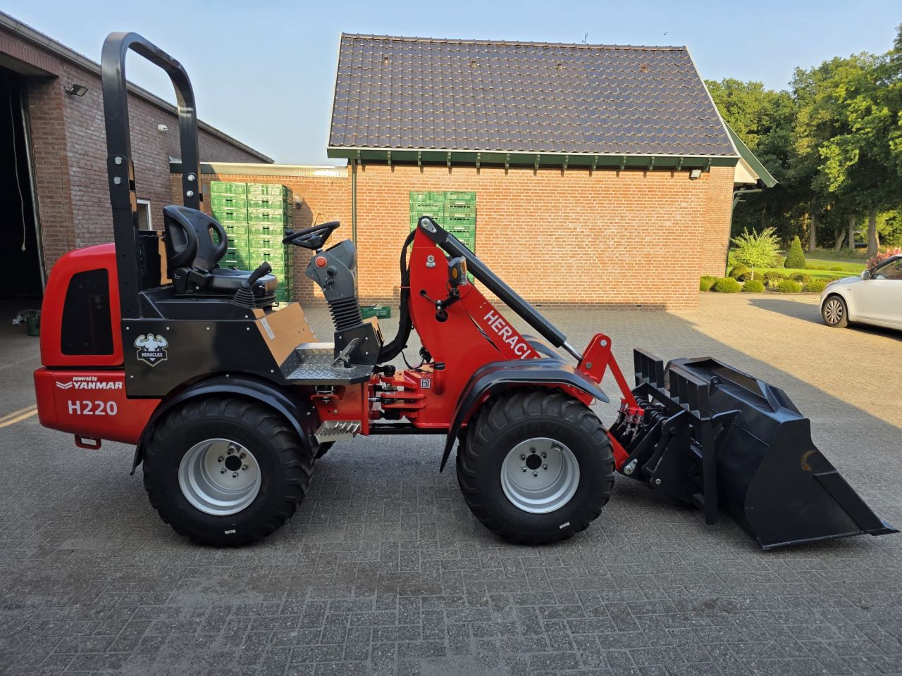 Heracles H220 Pro mini shovel NIEUW (2025)
