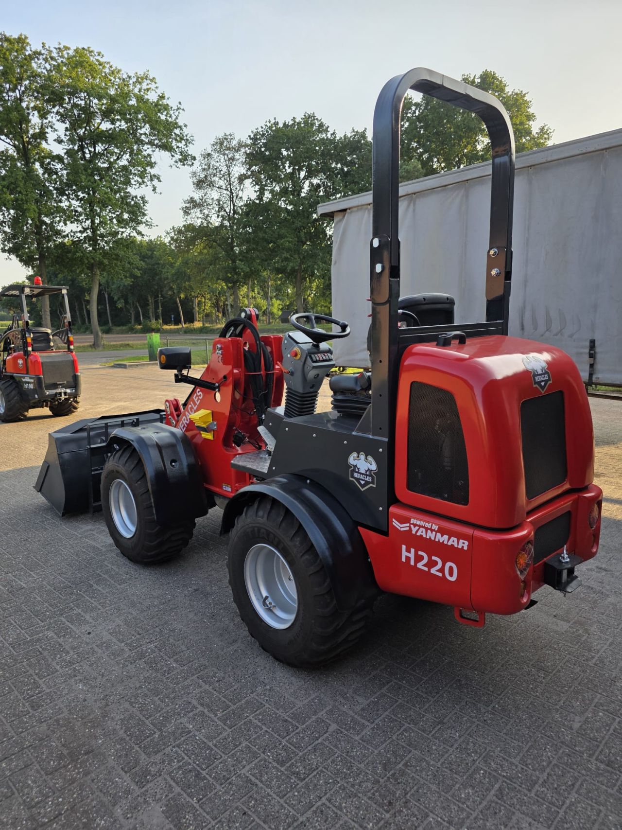 Heracles H220 Pro mini shovel NIEUW (2025)