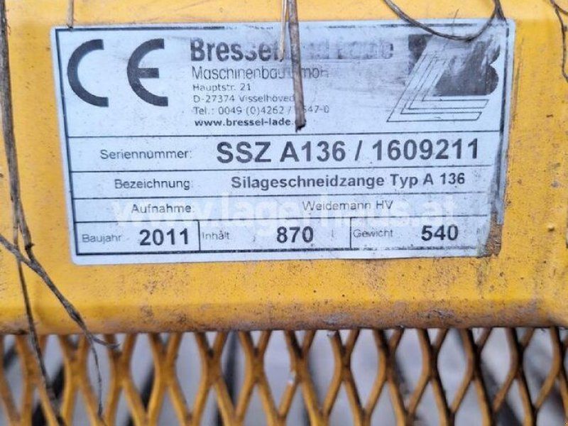 SCHNEIDZANGE 1.40 M