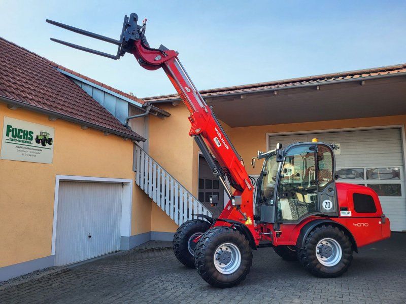 Weidemann 4070 CX 100 T, Teleskradlader