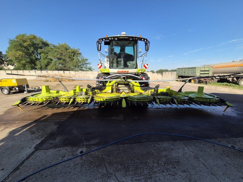 Claas Jaguar 980 + Orbis 900 + PU 300 Profi Contour