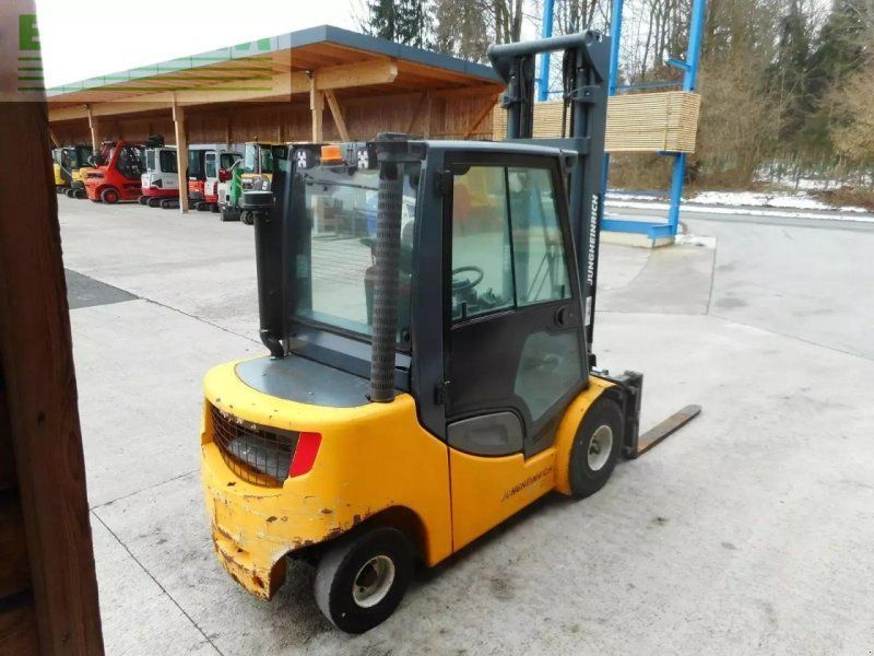 Jungheinrich dfg 430s mit seitenschieber und zinkenverstellun