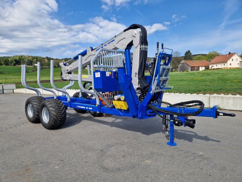 Scandic ST-10D 13t 7,9m Kran 850kg Hubkraft Druckluft