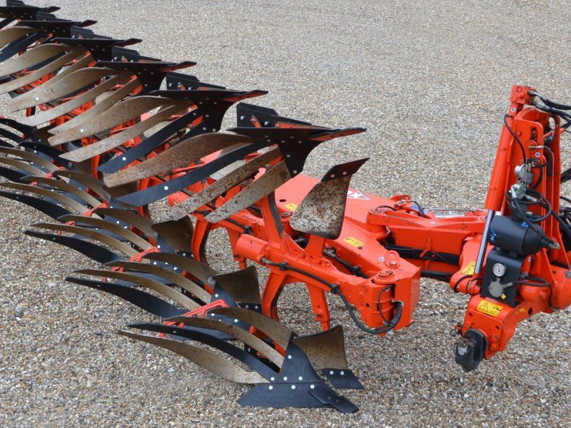 Kuhn Vari-Master 183 6F Centralsmørring, affjedret vendehoved, hydr.