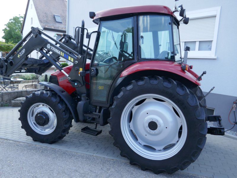 Case IH JX 80 Allr. Mit Ind-Lader und Druckluft. Sehr guter Zustand!