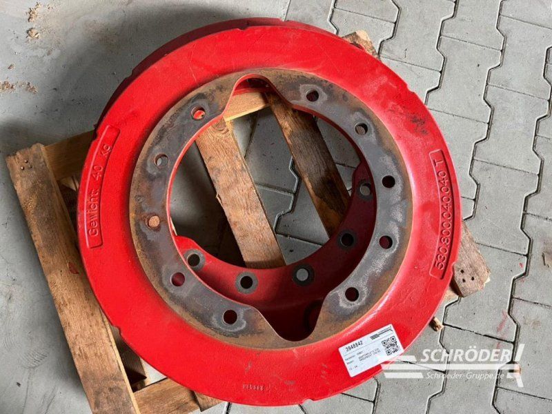 Fendt 2 ADAPTERPLATTEN FÜR RADGEWICHTE 1250KG
