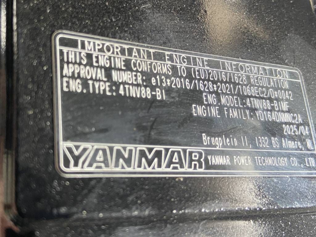 Yanmar 4TNV88-22G - 22 kVA - Stage V Genset - DPX-19907