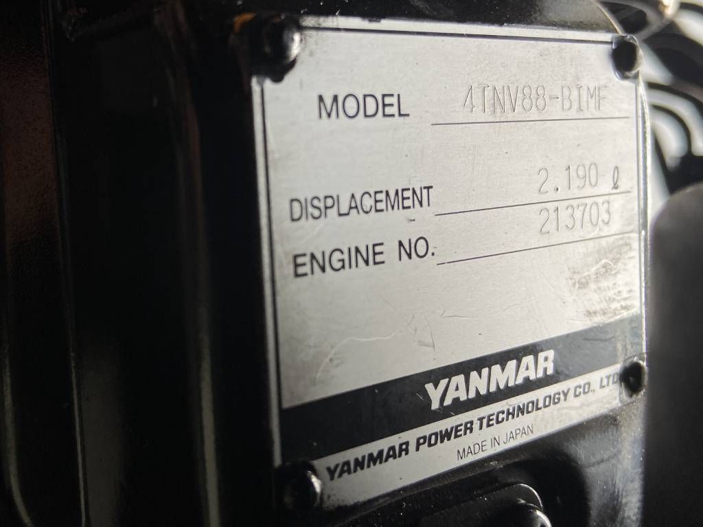 Yanmar 4TNV88-22G - 22 kVA - Stage V Genset - DPX-19907
