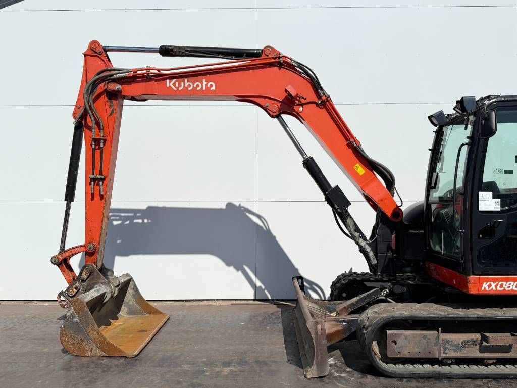 Kubota KX080-4 - Hammer Lines / Quick Coupler